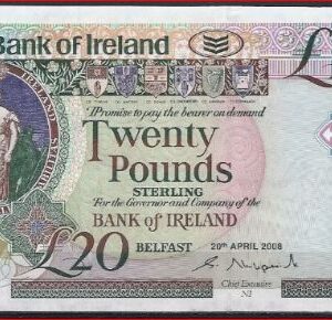 20 pound  P85-a  2008  UNC