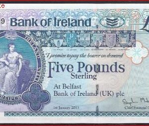 5 pound P86-a 2013 UNC