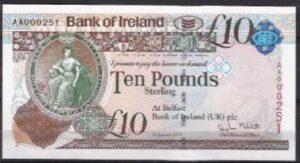 10 pound  P87  2013  UNC