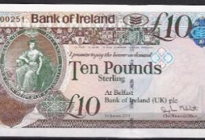 10 pound P87 2013 UNC