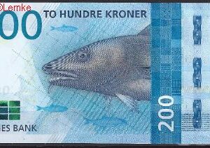 200 kroner  P55  2016  UNC