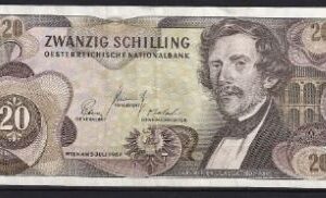 20 Schilling P142-a 1967 Pr