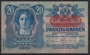 20 Kronen  P52 1919  UNC