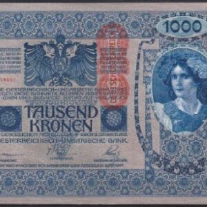 1000 kronen  P59  1919  ZFr+