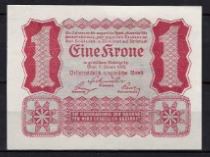 1 Krone  P73  1922  UNC