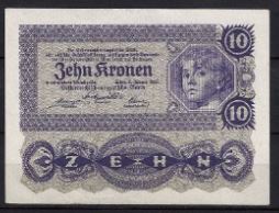 10 Kronen  P75  1922  UNC