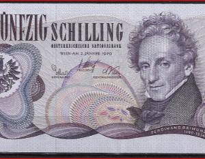 50 Schilling  P143  1972  Pr+