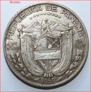 !/2 Balbao 1953 KM 20 PR/XF Zilver