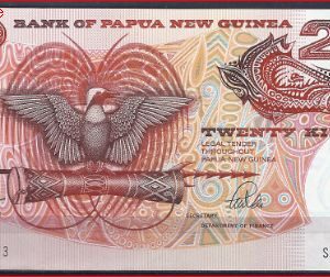 20 kina  P10-a  1989  UNC