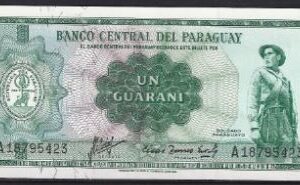 1 guarani 1963 P 193-a UNC