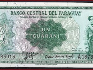 1 Guarani 1963 P 193-a2 PR/XF