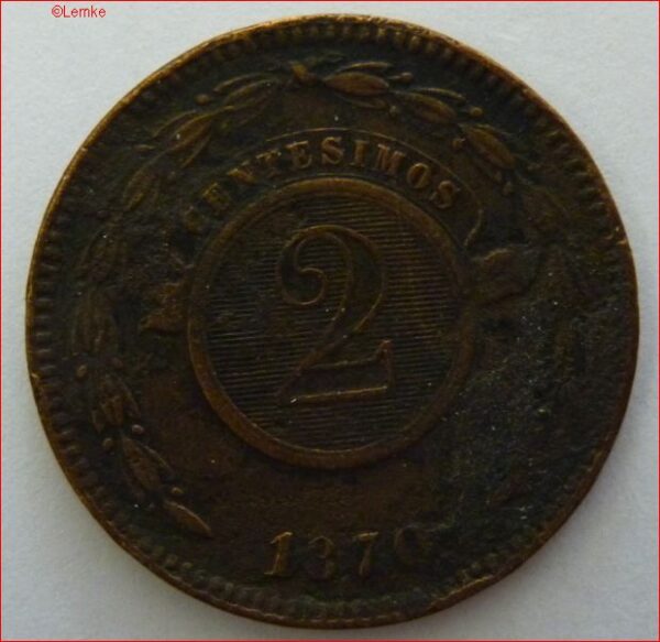 Paraguay KM3-1870 voor