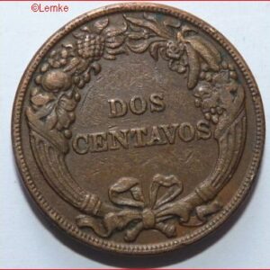 2 Centavos 1919 KM A212 PR/XF