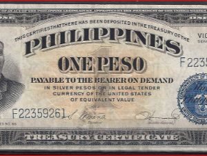 1 peso P94 1944 Fr+