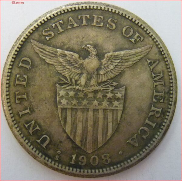 Philipijnen KM 168-1908 achter