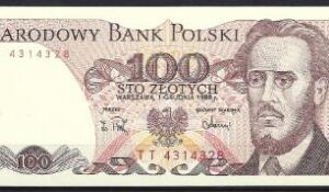 100 Zlotych  P143-e  1988  UNC