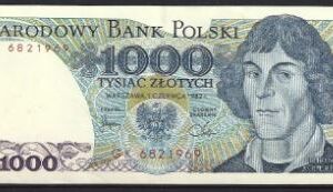 1000 Zlotych   P146-c  1982  UNC