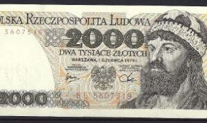 2000 Zlotych   P147-B  1979  UNC