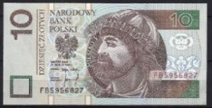 10 Zloty  P173-a  1994  UNC