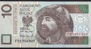 10 Zloty  P173-a  1994  UNC