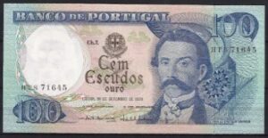 100 Escudos  P169-B  1978  UNC