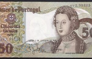 50 Escudos P174-B 1980 UNC