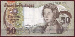 50 escudos  P174-B  1980  ZFr