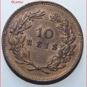 10 Reis 1892 KM 532 UNC-