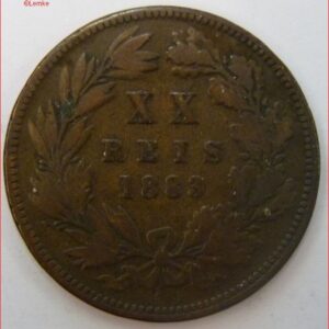 20 Reis 1883  KM 527  PR/XF