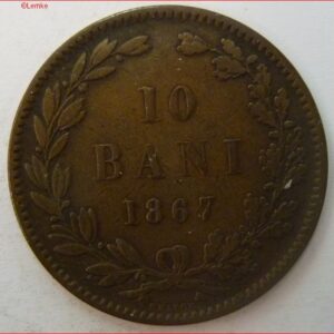 10 Bani 1867H KM 4.1 PR/XF