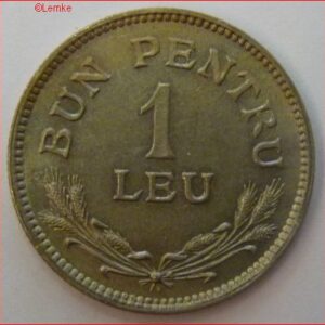 1 Leu 1924 KM 46 UNC