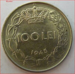 100 Lei 1943  KM 54  UNC