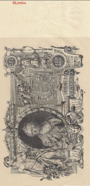 100 roebel  P13-B  1910  Pr