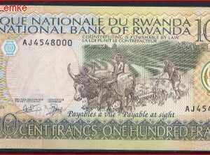 100 Francs 1-9-2003  P 29-b  UNC