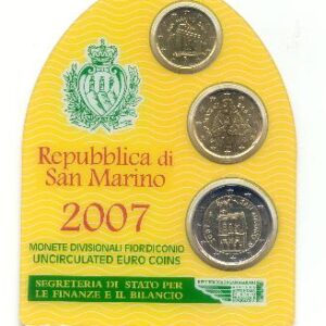 San Marino set 2007