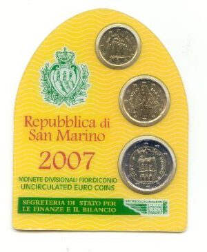 San Marino set 2007