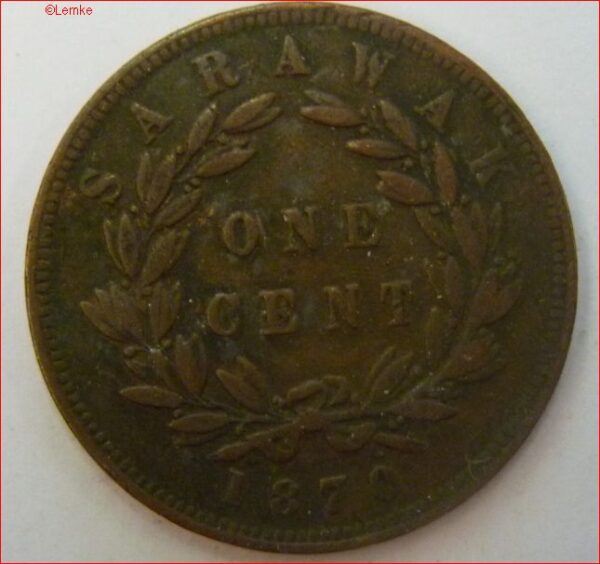 Sarawak KM 6-1870 voor