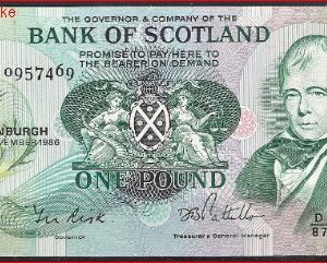 1 pound  P111-f  1986  UNC