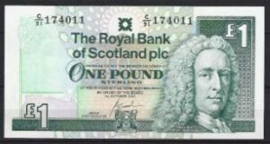 1 pound  P351-e  2001  UNC