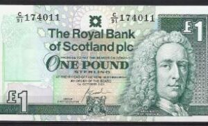 1 pound  P351-e  2001  UNC