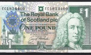 1 pound  P356  1992  UNC