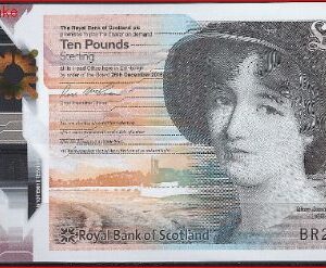 10 pound P371 2017 UNC