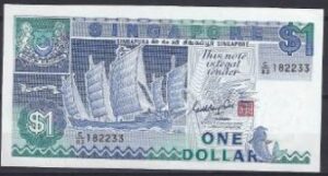 1 dollar  P18-a  1987  UNC