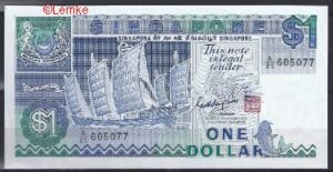 1 dollar  P18-a  1987  Pr