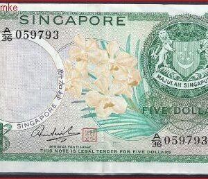 5 dollar P2-d 1967/1973 ZFr/Pr.