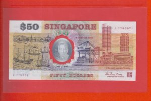 50 dollar  P30  (folder)  1990  UNC