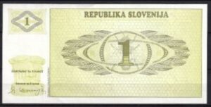 1 tolar  P1-a  1990  UNC