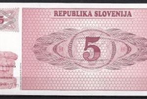 5 tolar  P3-a  1990  UNC