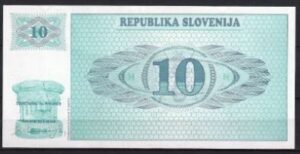 10 tolar  P4-a  1990  UNC
