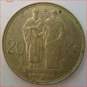 20 Korun 1941  KM 7.1  PR/XF+  Zilver